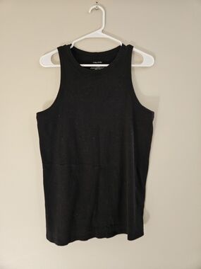 Maurices Black Ribbed Tank Top